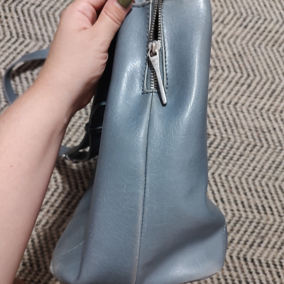 Blue/grey Matt and Nat vegan satchel - Picture 8 of 12